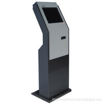 Self-service Touchscreen Queue Kiosk With 80mm Thermal Printer For Payment Service